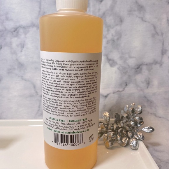 Mario Badescu A.H.A. Botanical Body Soap Revitalize Skin Fruit Enzyme -Full Size - Picture 3 of 8